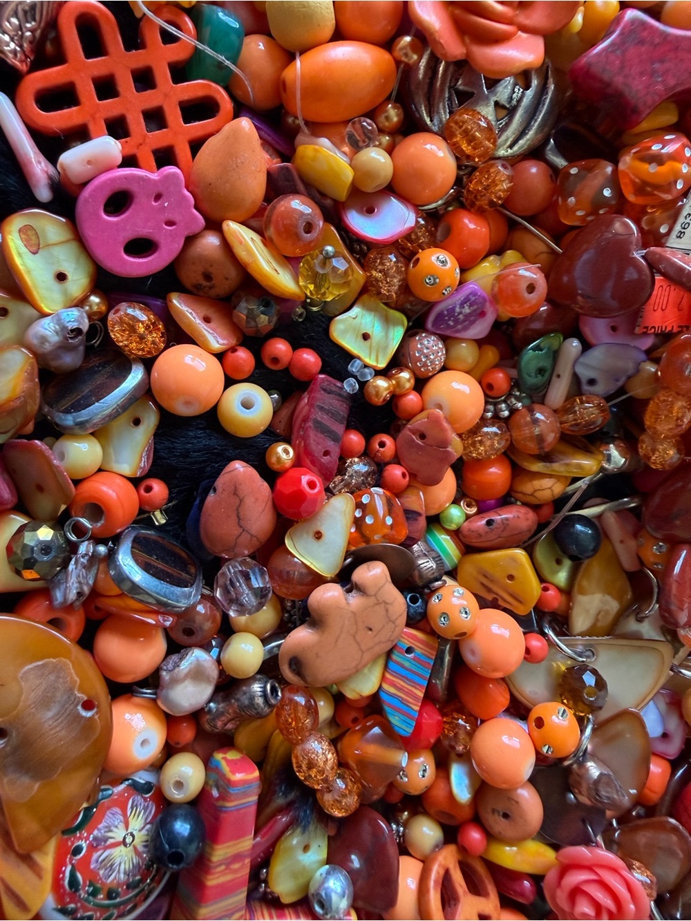 2lbs Assorted unique Bead Mix